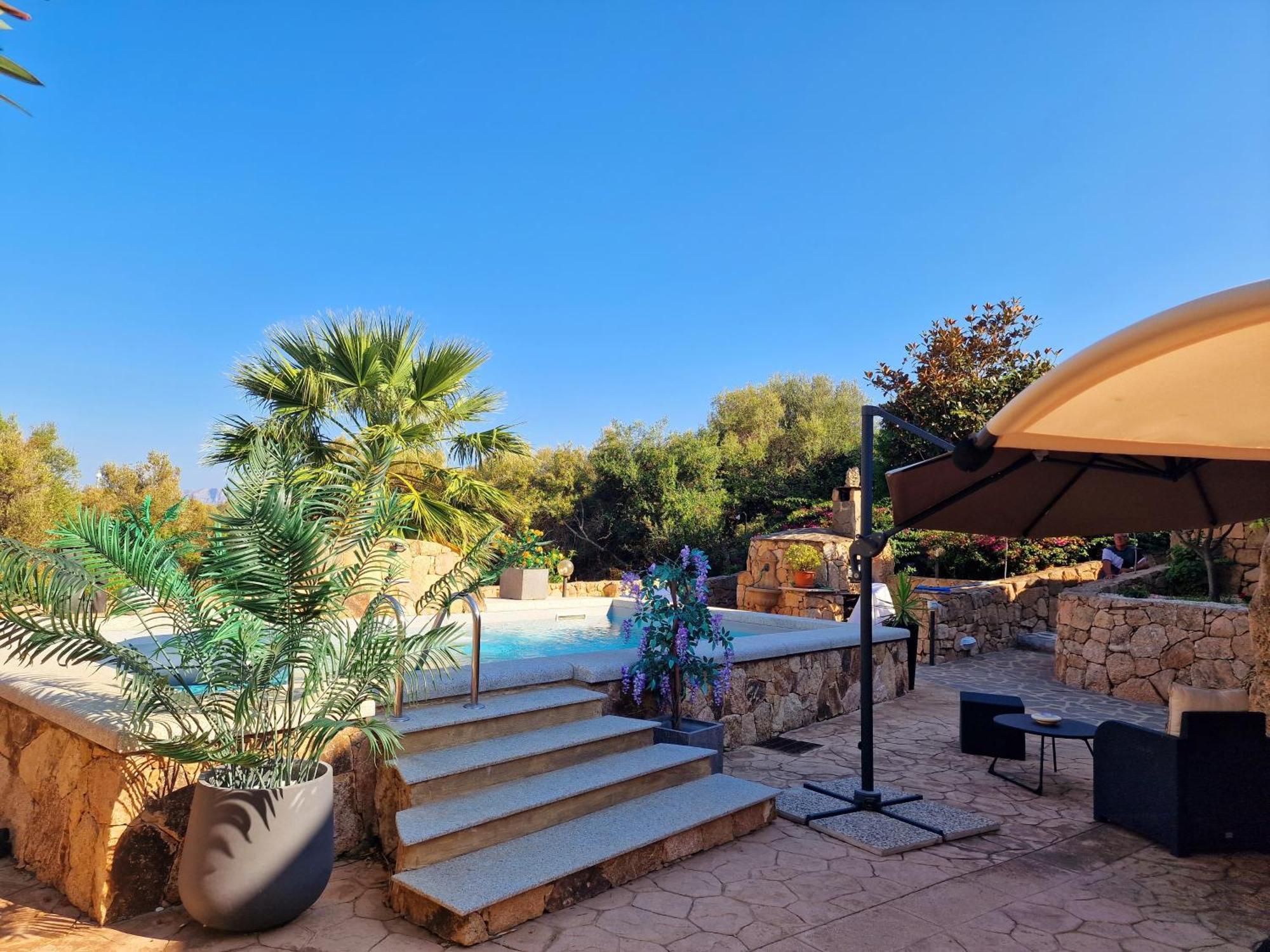 Villa Saba Olbia Esterno foto